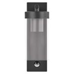 Emos ZGC040P ZALA, záhradné nástenné svietidlo, senzor súmraku, 14,5 x 8,9 x 26,2 cm, 1 x E27, 15 W