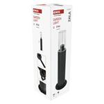 Emos ZGC0A0P, záhradné stĺpikové svietidlo ZALA, 14 x 14 x 50 cm, 1 x E27, 15 W