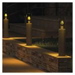 Emos ZGC0A0P ZALA, záhradné stĺpikové svietidlo, 14 x 14 x 50 cm, 1 x E27, 15 W