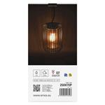 Emos ZGD070P SALVIA, zahradné závesné svietidlo, 16 x 16 x 32 cm, 1 x E27, 15 W