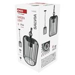 Emos ZGD070P SALVIA, zahradné závesné svietidlo, 16 x 16 x 32 cm, 1 x E27, 15 W