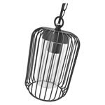 Emos ZGD070P SALVIA, zahradné závesné svietidlo, 16 x 16 x 32 cm, 1 x E27, 15 W