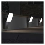 Emos ZGE014L, LED záhradné nástenné svietidlo NIKA, 12 x 12 x 20 cm, 12,5 W, teplá biela