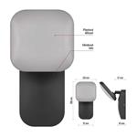 Emos ZGE014L, LED záhradné nástenné svietidlo NIKA, 12 x 12 x 20 cm, 12,5 W, teplá biela