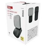 Emos ZGE014L, LED záhradné nástenné svietidlo NIKA, 12 x 12 x 20 cm, 12,5 W, teplá biela