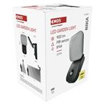 Emos ZGE044L, LED záhradné nástenné svietidlo NIKA, senzor súmraku, 12 x 12 x 20 cm, 12,8 W, teplá biela