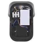 Emos ZGE044L, LED záhradné nástenné svietidlo NIKA, senzor súmraku, 12 x 12 x 20 cm, 12,8 W, teplá biela
