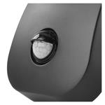 Emos ZGE044L, LED záhradné nástenné svietidlo NIKA, senzor súmraku, 12 x 12 x 20 cm, 12,8 W, teplá biela