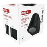 Emos ZGF010P, záhradné nástenné svietidlo OCULUS, 8,8 x 6,7 x 8 cm, 1 x GU10, 35 W