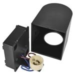 Emos ZGF010P, záhradné nástenné svietidlo OCULUS, 8,8 x 6,7 x 8 cm, 1 x GU10, 35 W