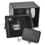 Emos ZGF010P, záhradné nástenné svietidlo OCULUS, 8,8 x 6,7 x 8 cm, 1 x GU10, 35 W