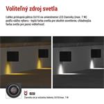 Emos ZGF010P, záhradné nástenné svietidlo OCULUS, 8,8 x 6,7 x 8 cm, 1 x GU10, 35 W