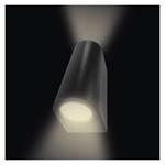 Emos ZGF020P, záhradné nástenné svietidlo OCULUS, 8,8 x 6,7 x 15,3 cm, 2 x GU10, 35 W