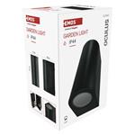 Emos ZGF020P, záhradné nástenné svietidlo OCULUS, 8,8 x 6,7 x 15,3 cm, 2 x GU10, 35 W