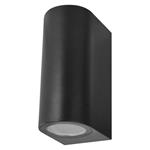 Emos ZGF020P, záhradné nástenné svietidlo OCULUS, 8,8 x 6,7 x 15,3 cm, 2 x GU10, 35 W