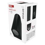 Emos ZGF020P, záhradné nástenné svietidlo OCULUS, 8,8 x 6,7 x 15,3 cm, 2 x GU10, 35 W