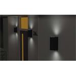 Emos ZGF020P, záhradné nástenné svietidlo OCULUS, 8,8 x 6,7 x 15,3 cm, 2 x GU10, 35 W