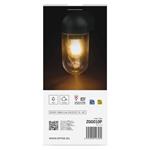 Emos ZGG010P, záhradné nástenné svietidlo CASSIA, 12,6 x 9,5 x 22,2 cm, 1 x E27, 15 W