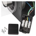 Emos ZGG010P, záhradné nástenné svietidlo CASSIA, 12,6 x 9,5 x 22,2 cm, 1 x E27, 15 W