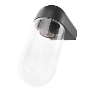 Emos ZGG010P, záhradné nástenné svietidlo CASSIA, 12,6 x 9,5 x 22,2 cm, 1 x E27, 15 W