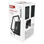 Emos ZGH010P, záhradné nástenné svietidlo MALVA, 13 x 12 x 25 cm, 1 x E27, 15 W