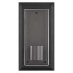 Emos ZGH010P, záhradné nástenné svietidlo MALVA, 13 x 12 x 25 cm, 1 x E27, 15 W