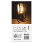 Emos ZGH040P, záhradné nástenné svietidlo MALVA, senzor súmraku, 13 x 12 x 28 cm, 1 x E27, 15 W