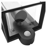 Emos ZGH040P, záhradné nástenné svietidlo MALVA, senzor súmraku, 13 x 12 x 28 cm, 1 x E27, 15 W