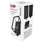 Emos ZGH040P, záhradné nástenné svietidlo MALVA, senzor súmraku, 13 x 12 x 28 cm, 1 x E27, 15 W