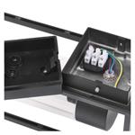 Emos ZGI010P TILLIA, záhradné nástenné svietidlo, 13,2 x 11 x 27 cm, 1 x E27, 15 W