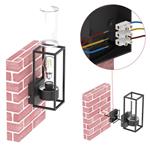 Emos ZGI010P, záhradné nástenné svietidlo TILLIA, 13,2 x 11 x 27 cm, 1 x E27, 15 W