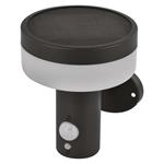 Emos ZGJ044S, LED záhradné solárne nástenné svietidlo TERION, senzor súmraku, 12,5 x 14,7 x 14,2 cm