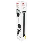 Emos ZGJ0F4S, LED záhradné solárne stĺpikové svietidlo TERION, senzor súmraku, 12,5 x 12,5 x 80 cm