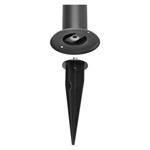 Emos ZGJ0F4S, LED záhradné solárne stĺpikové svietidlo TERION, senzor súmraku, 12,5 x 12,5 x 80 cm