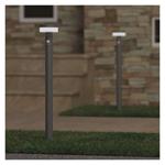 Emos ZGJ0F4S, LED záhradné solárne stĺpikové svietidlo TERION, senzor súmraku, 12,5 x 12,5 x 80 cm