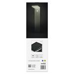 Emos ZGK0B4S, LED záhradné solárne stĺpikové svietidlo VEREA, senzor súmraku, 10,7 x 15,4 x 50 cm