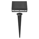 Emos ZGK0B4S, LED záhradné solárne stĺpikové svietidlo VEREA, senzor súmraku, 10,7 x 15,4 x 50 cm