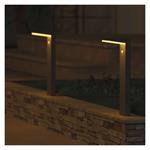 Emos ZGK0B4S, LED záhradné solárne stĺpikové svietidlo VEREA, senzor súmraku, 10,7 x 15,4 x 50 cm