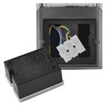 Emos ZGL010P, záhradné nástenné svietidlo LANA, 11,7 x 10,6 x 21,8 cm, 1 x E27, 25 W