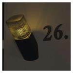 Emos ZGL020P, záhradné nástenné svietidlo LANA, 10,6 x 8,8 x 28,5 cm, 1 x E27, 25 W