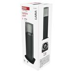 Emos ZGL0A0P, záhradné stĺpikové svietidlo LANA, 15,3 x 13,3 x 45 cm, 1 x E27, 25 W