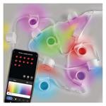 Emos ZIW15CR GoSmart, LED reflektor - 255 cm reťaz, 12 častí, 7 W, RGBIC+CCT, stmievateľný, WiFi