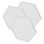 Emos ZIW223R GoSmart, LED svietidlo Hexagon, 3 časti, 5,4 W, RGB, stmievateľné, WiFi