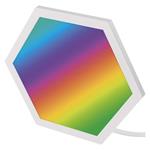Emos ZIW223R GoSmart, LED svietidlo Hexagon, 3 časti, 5,4 W, RGB, stmievateľné, WiFi