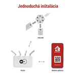 Emos ZIW249R GoSmart, LED svietidlo Lines white, 9 dielov, 34 W, RGB, stmievateľné, WiFi