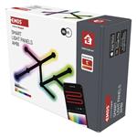 Emos ZIW269R GoSmart, LED svietidlo Lines čierne, 9 častí, 34 W, RGB, stmievateľné, WiFi