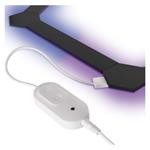 Emos ZIW269R GoSmart, LED svietidlo Lines čierne, 9 častí, 34 W, RGB, stmievateľné, WiFi