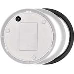 Emos ZM3131, LED prisadené svietidlo s PIR, kruh, čierna/biela, 14W, teplá biela