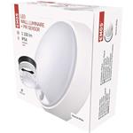 Emos ZM3231, LED prisadené svietidlo s PIR, kruh, čierna/biela, 14W, neutrálna biela