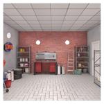 Emos ZM4321, LED prisadené svietidlo TORI, kruhové biele 15W neutrálna b.,IP54